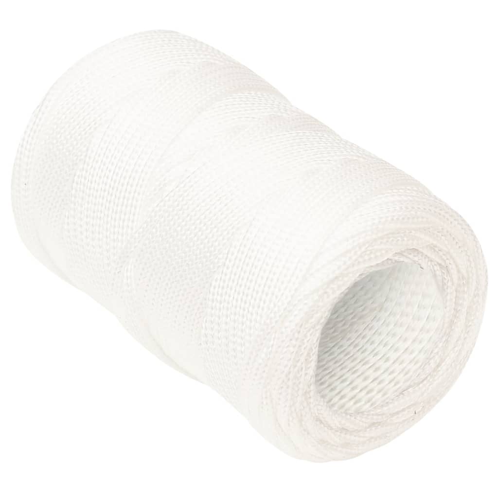 Vidaxl Boot Rope 2 mm 100 m Polropypylen voll wäiss
