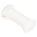 Vidaxl Boot Rope 5 m mm 25 m Polypropylen voll wäiss