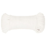 Vidaxl Boot Rope 5 m mm 25 m Polypropylen voll wäiss