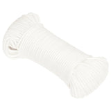 Vidaxl Boot Rope 5 mm 100 m Polypropylen voll wäiss