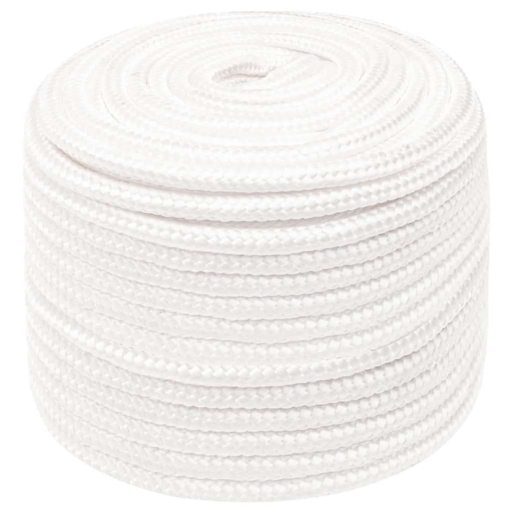 Vidaxl Boat Rope 14 mm 50 m Polypropilene Full White
