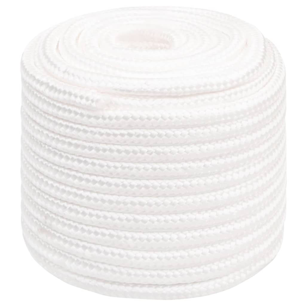 Vidaxl boat rope 16 mm 100 m polypropylene full white