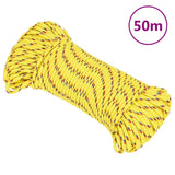 Vidaxl Boot rope 3 mm 50 m polypropylene yellow