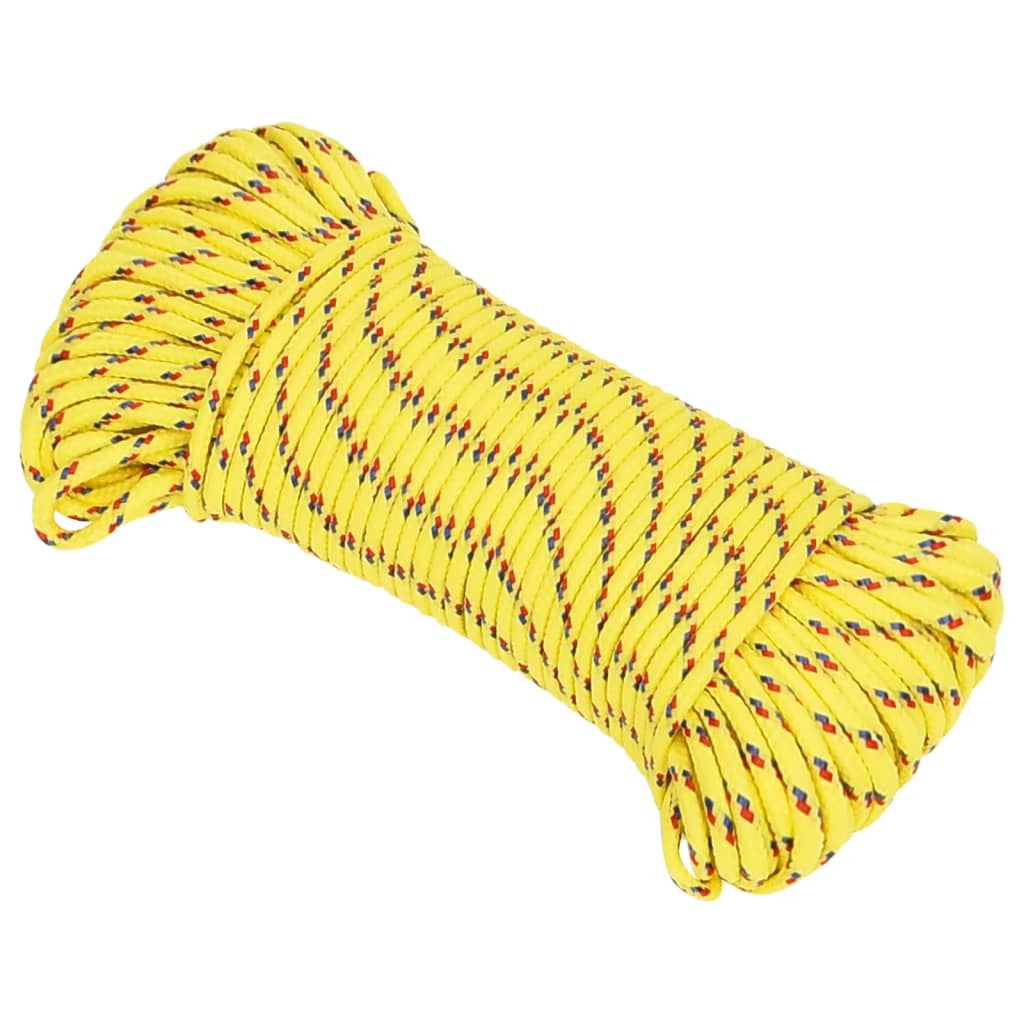 Vidaxl Boot Rope 4 mm 500 m Polropypylen Giel