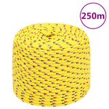Vidaxl Boot Rope 6 mm 250 m Polypropylen Giel
