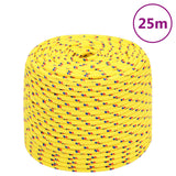 Vidaxl Boot Rope 8 mm 25 m Polropypylen Giel