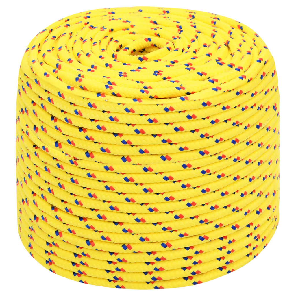 Vidaxl Boot Rope 8 mm 50 m Polropypylen Giel