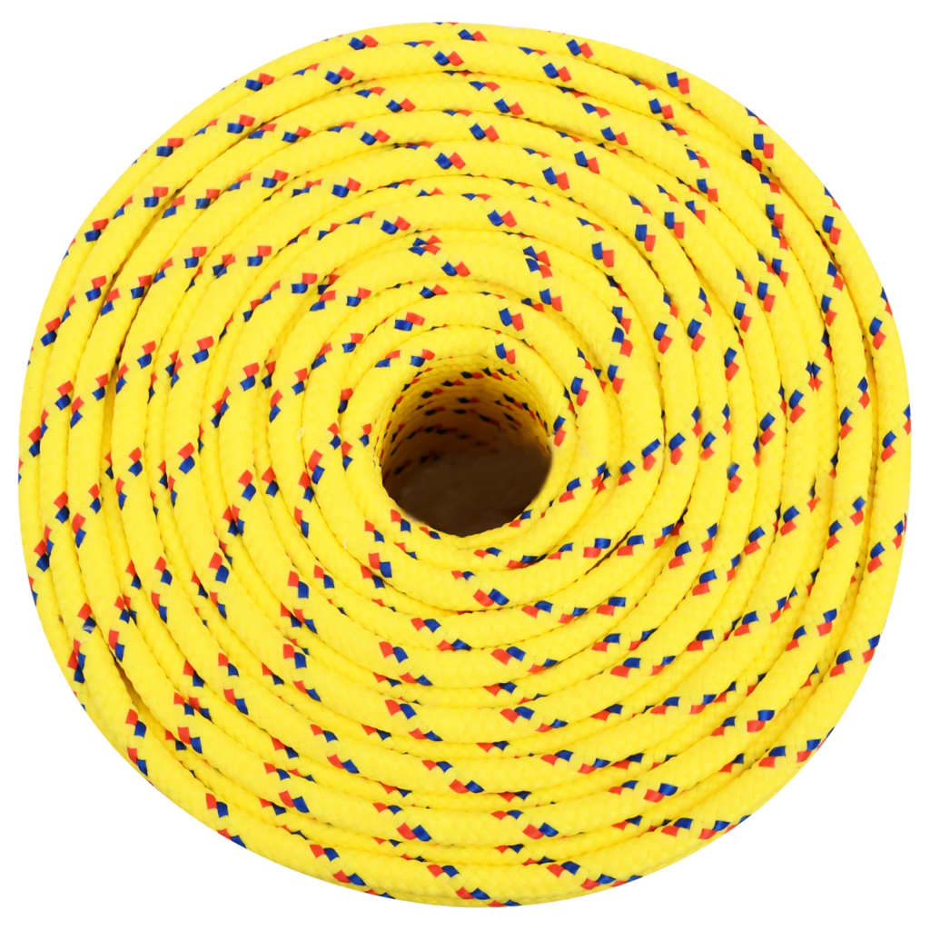 Vidaxl Boat Rope 10 mm 100 m polypropylen gul