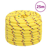 Vidaxl Boot Rope 20 m 25 m Polropypylen Giel