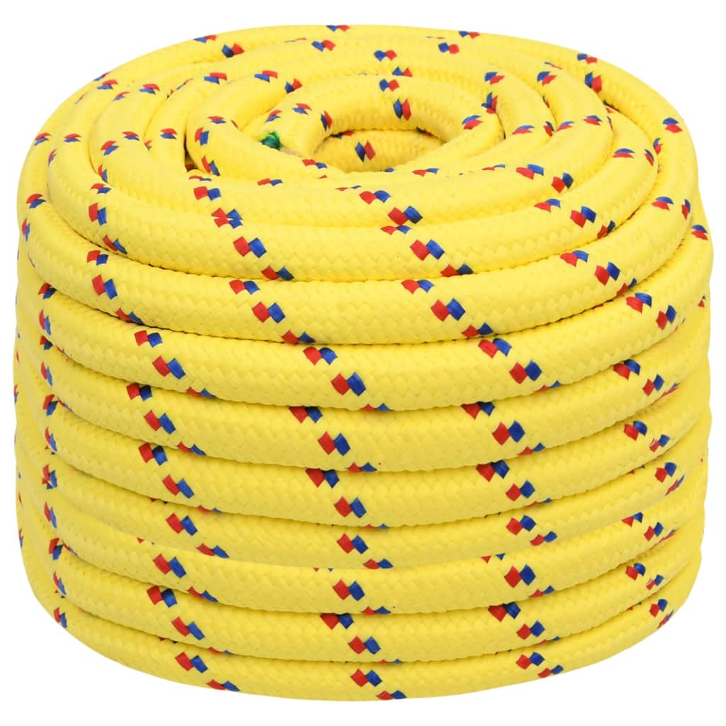 Vidaxl Boot Rope 20 m 25 m Polropypylen Giel