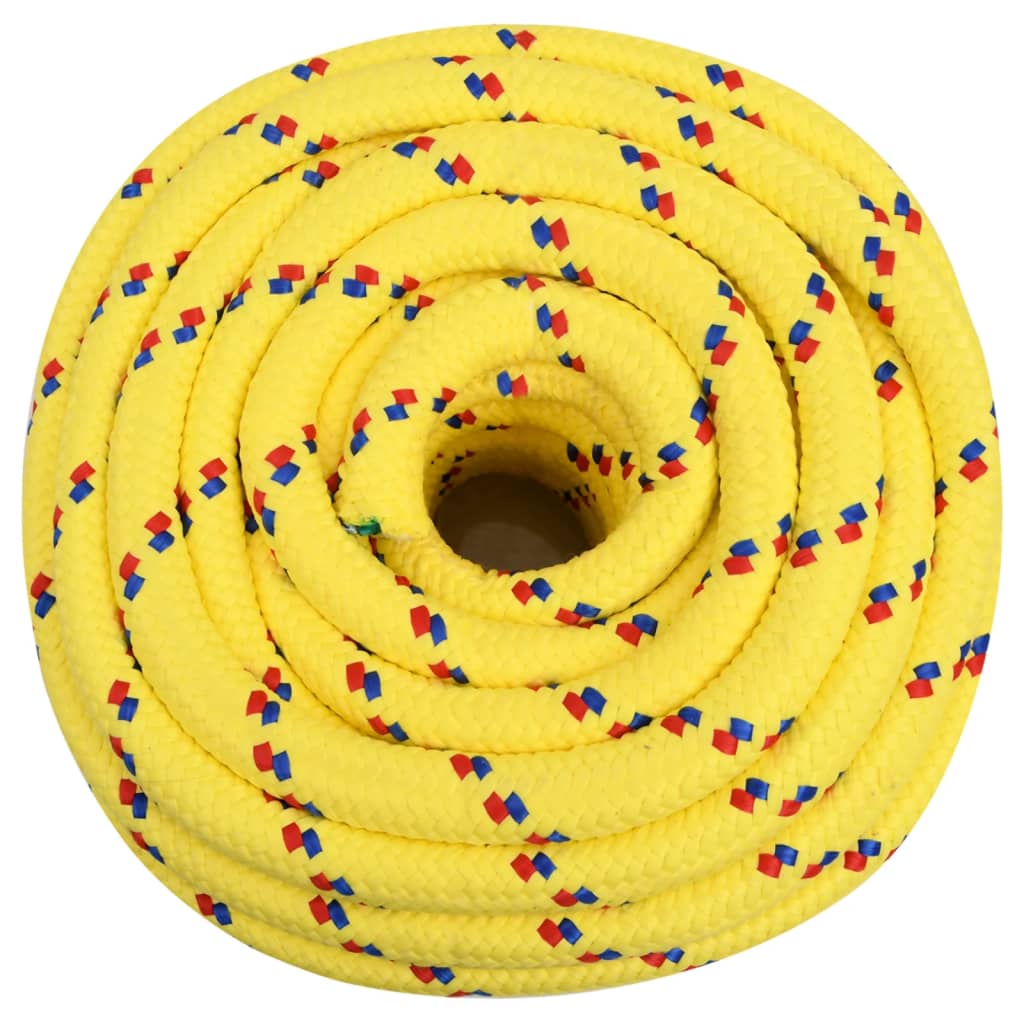 Vidaxl Boot Rope 20 m 25 m Polropypylen Giel
