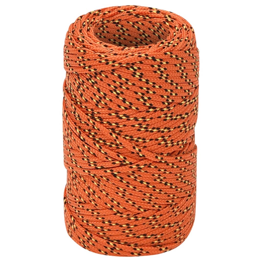 Vidaxl Boot Rope 2 mm 25 m Polropopylen Orange