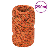 Vidaxl Boot Rope 2 mm 250 m Polypropylen orange