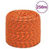 Vidaxl Boot Rope 6 mm 250 m Polypropylen orange