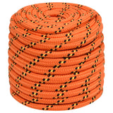 Vidaxl Boot Rope 16 mm 25 m Polropypylen orange