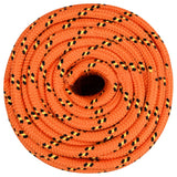 Vidaxl Boot Rope 16 mm 25 m Polropypylen orange