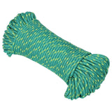 Vidaxl Boot Rope 3 m mm 25 m Polropypylen Green