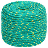 Corde à bateau Vidaxl 8 mm 50 m vert polypropylène