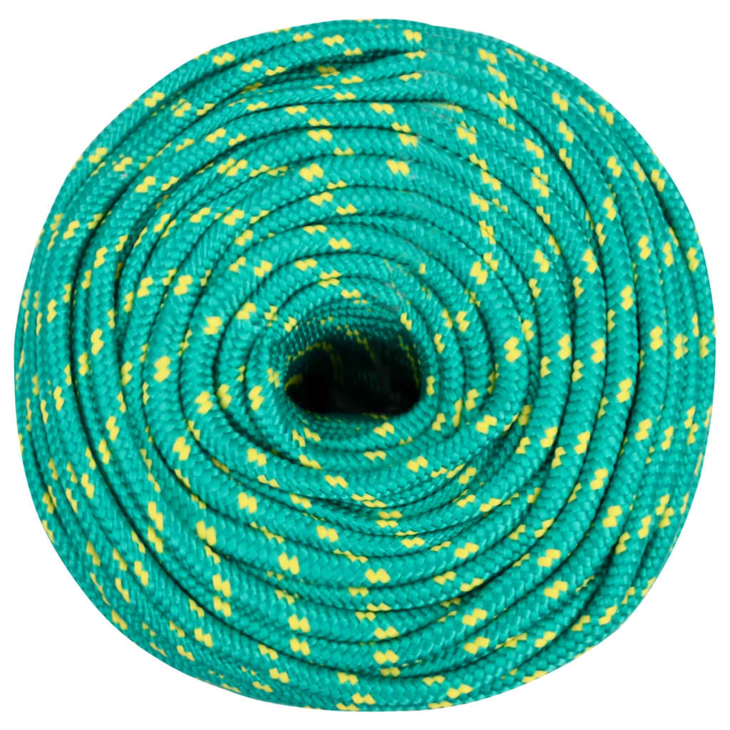 Corde à bateau Vidaxl 8 mm 50 m vert polypropylène