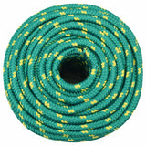 Corde à bateau Vidaxl 12 mm 100 m de polypropylène vert