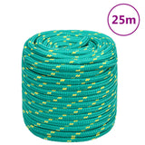 Vidaxl Boot Rope 18 mm 25 m Polropypylen Green