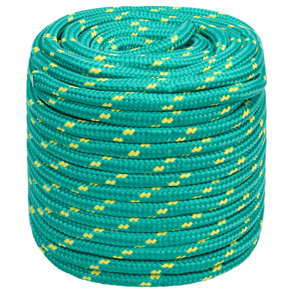 Vidaxl Boot Rope 18 mm 25 m Polropypylen Green