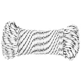 Vidaxl Boot Rope bremsse 4 mmx250 m Polyester wäiss