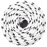 Vidaxl Boot Rope bremsen 8 mmx25 m Polyester wäiss