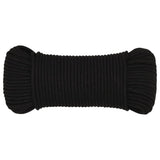 Vidaxl Werkouw 3 mm 100 m polyester black