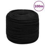 Vidaxl Werkouw 8 mm 100 m polyester black