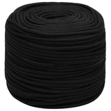 Vidaxl Werkouw 8 mm 100 m polyester black