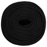 Vidaxl Werkouw 8 mm 100 m polyester black