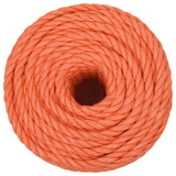 Vidaxl Werkouww 16 m mm 25 m Polroprope Oranje