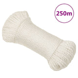 Vidaxl werkouw 3 mm 250 m polipropene bela