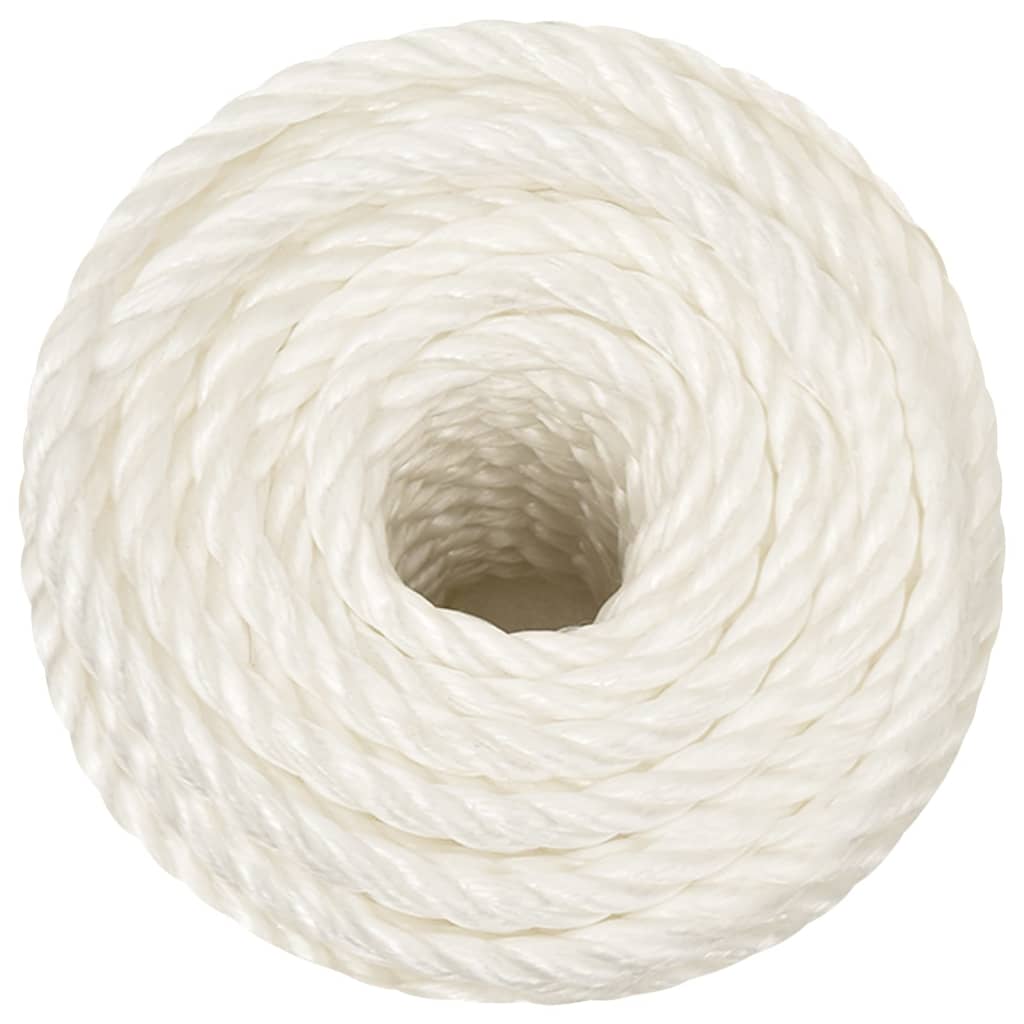 Vidaxl Werkouw 20 mm 50 m Polypropene white