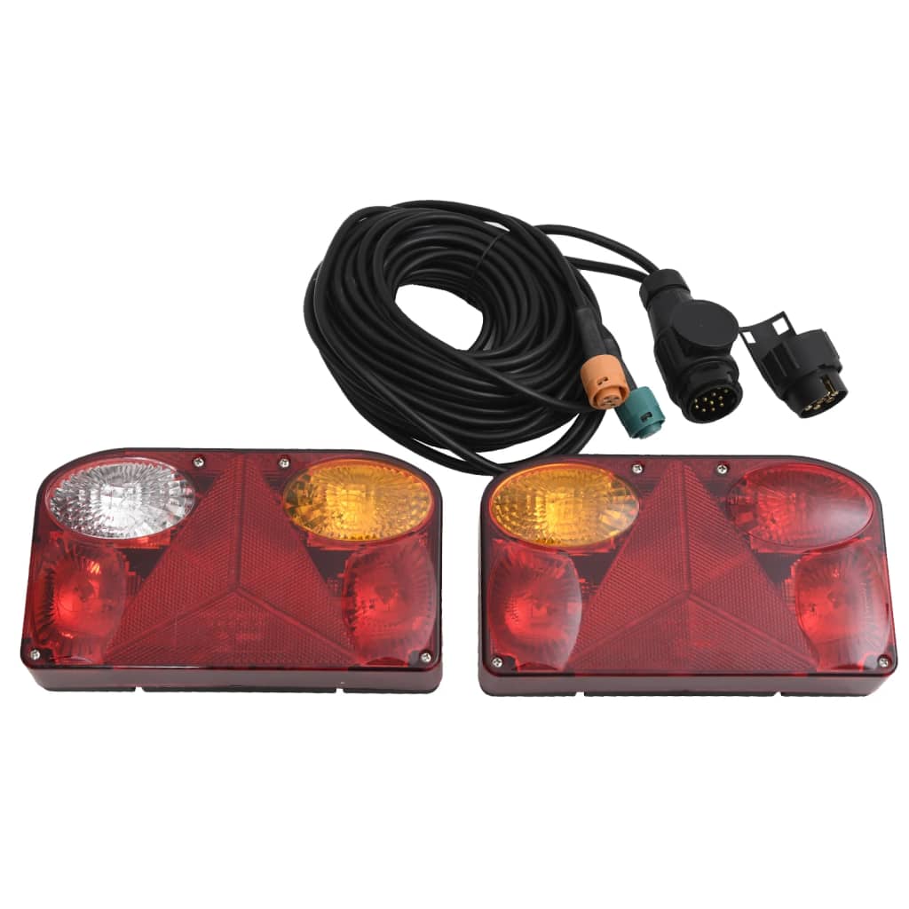 Vidaxl Ënnerstëtzer Luuchten 2 st Klassic Pear 12 v 23x6x13 cm rout