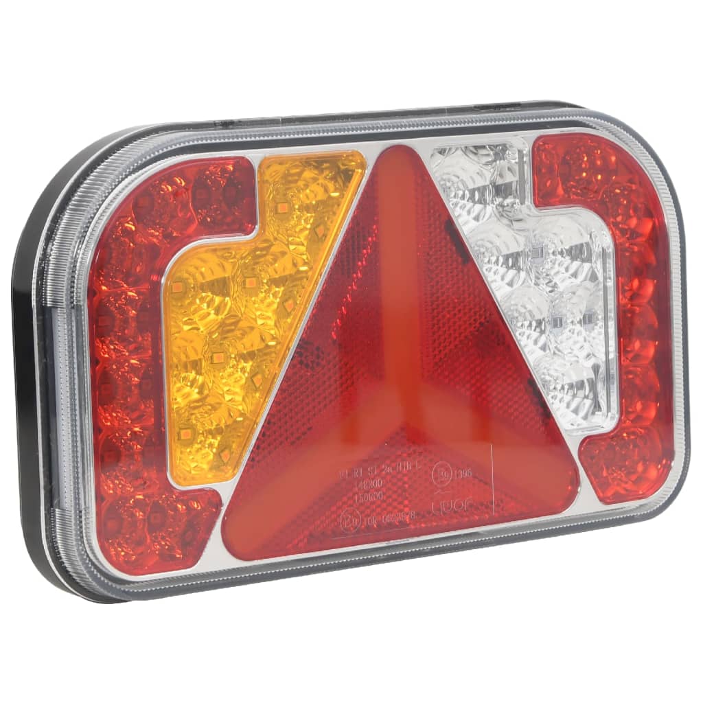 Vidaxl Supporters 2 ST LED lamp 12 V 24x5x14.5 cm Red