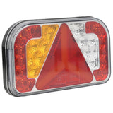 Vidaxl Supporters 2 ST LED lamp 12 V 24x5x14.5 cm Red
