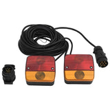 VIDAXL -Unterstützerlampen 2 ST Classic Birne 12 V 10.5x5x9.5 cm rot