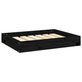 Vidaxl Hond Kierfket 61.5x49x9 cm blouf Schwaarz