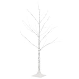 Vidaxl Berkenboom LED 48 LED LED teplá bílá 120 cm bílá