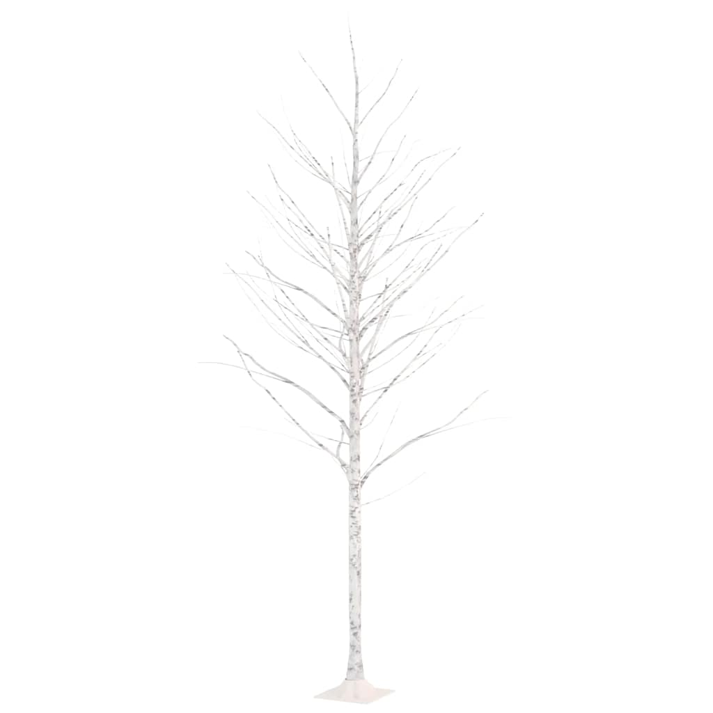 Vidaxl Berkenboom LED 240 LED WALM WHELI 300 cm bela