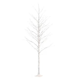 Vidaxl Berkenboom LED 240 LED WALM WHELI 300 cm bela
