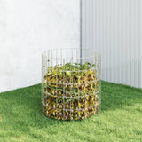 Košák Vidaxl Compost Ø50x50 cm Galvanizovaná ocel