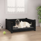 Vidaxl Hond Basket 65.5x50.5x28 cm falen Pinienblack