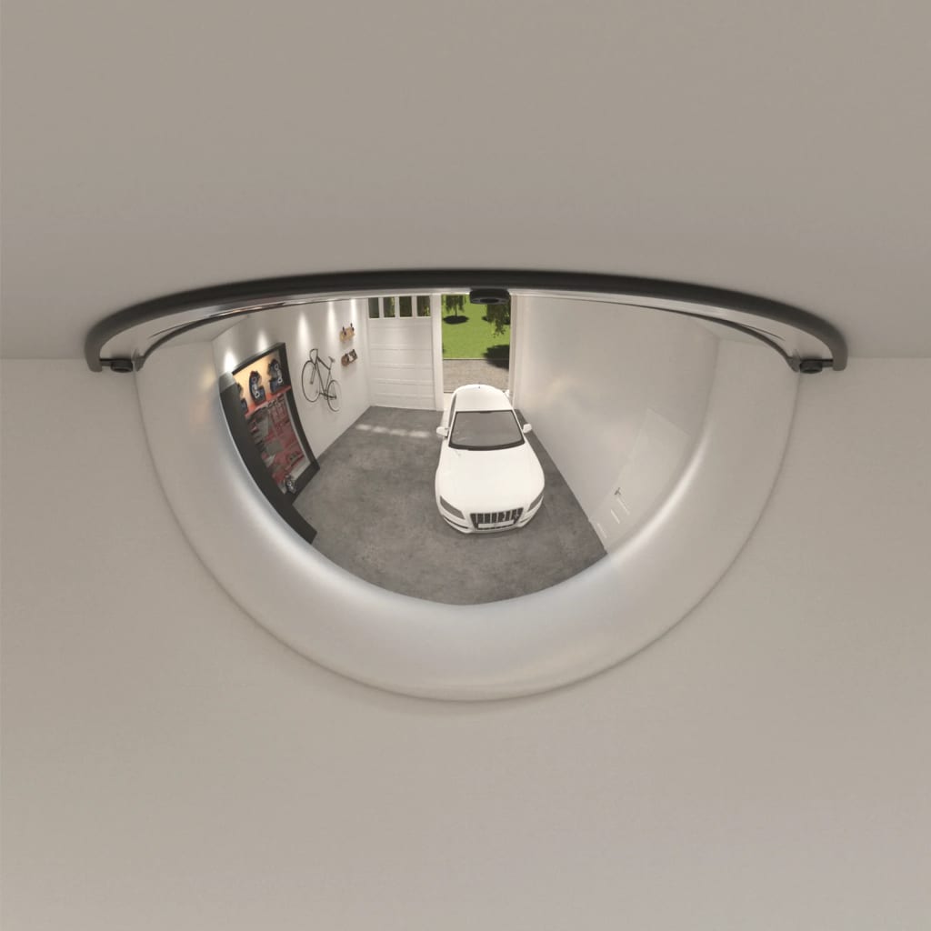 Vidaxl Traffic Mirror Half Ball 2 sts Ø 30 cm akryl