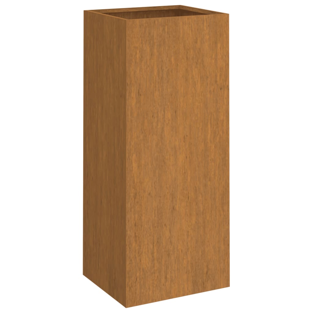 Vidaxl planter 32x29x75 cm corten steel