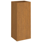 Vidaxl planter 32x29x75 cm corten steel