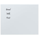 VidaXL Magnetic board for the wall 50x40 cm hardened glass white