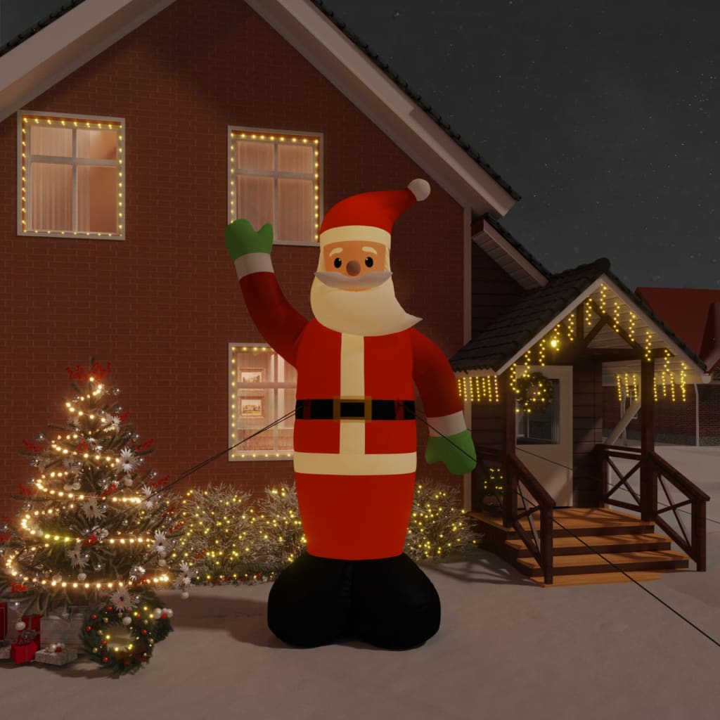 Vidaxl Santa Inflatable with LEDs 475 cm